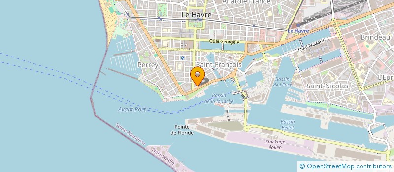localisation de l'entreprise SCI LMB à LE HAVRE