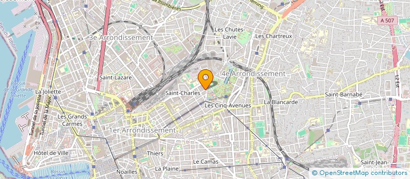 localisation de l'entreprise SCI LMBA à MARSEILLE
