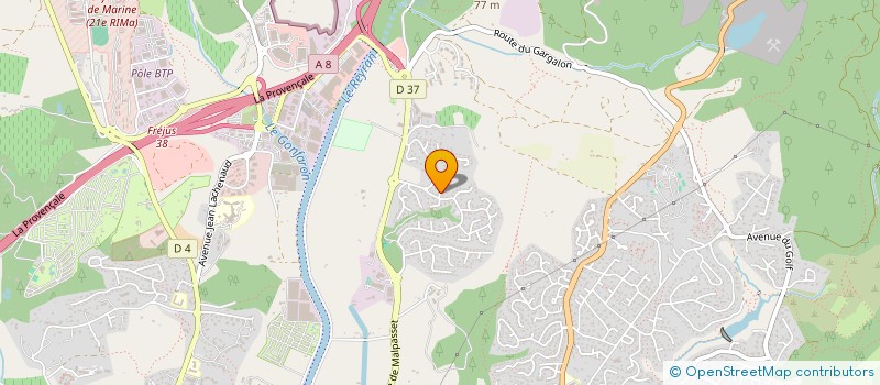 localisation de l'entreprise SCI LMBP à FREJUS