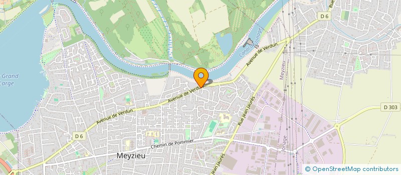 localisation de l'entreprise SCI LMC 3  MEYZIEU