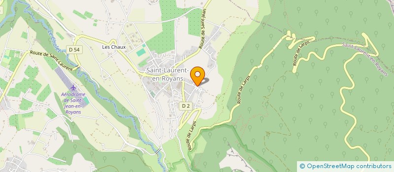 localisation de l'entreprise SCI LMC  SAINT-LAURENT-EN-ROYANS