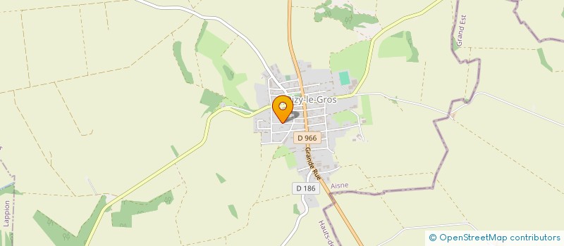 localisation de l'entreprise SCI LMC IMMO  DIZY-LE-GROS