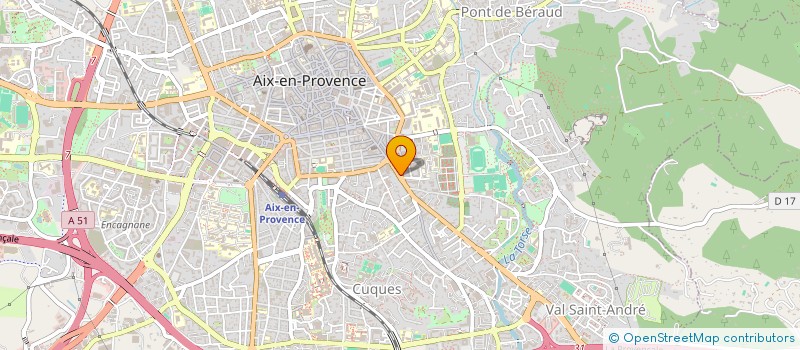localisation de l'entreprise SCI LMCA à AIX-EN-PROVENCE