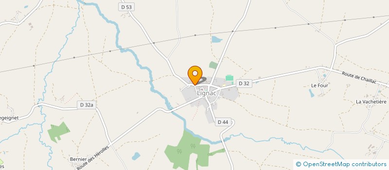 localisation de l'entreprise SCI LMCE à LIGNAC