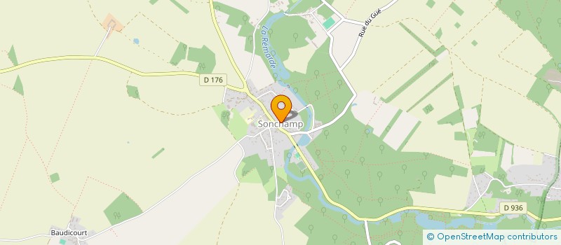 localisation de l'entreprise SCI LMCJ  SONCHAMP