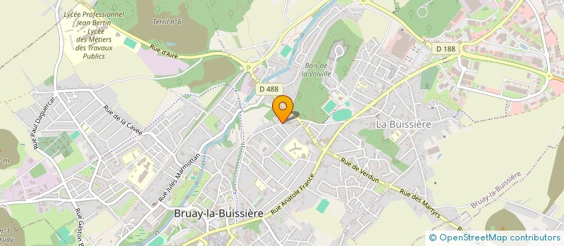 localisation de l'entreprise SCI LMDB  BRUAY-LA-BUISSIERE