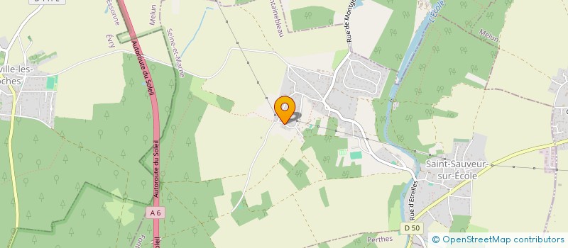 localisation de l'entreprise SCI LMDC  SAINT-SAUVEUR-SUR-ECOLE