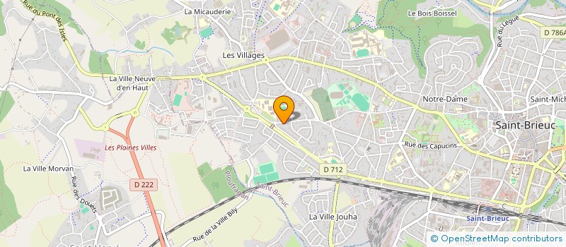 localisation de l'entreprise SCI LME à SAINT-BRIEUC