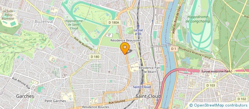 localisation de l'entreprise SCI LMFSO à SAINT-CLOUD