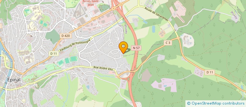 localisation de l'entreprise SCI LMG à DEYVILLERS