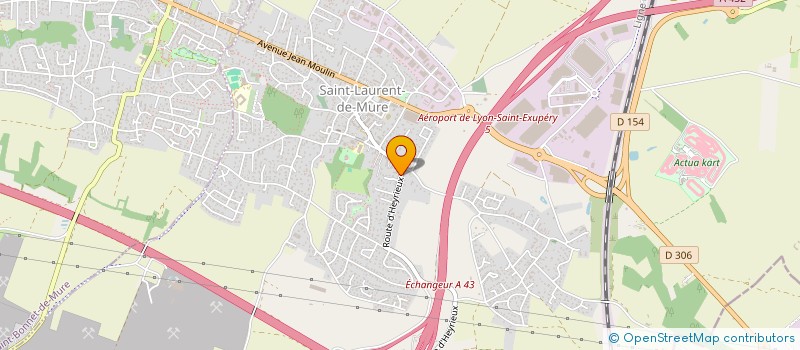 localisation de l'entreprise SCI LMG  SAINT-LAURENT-DE-MURE