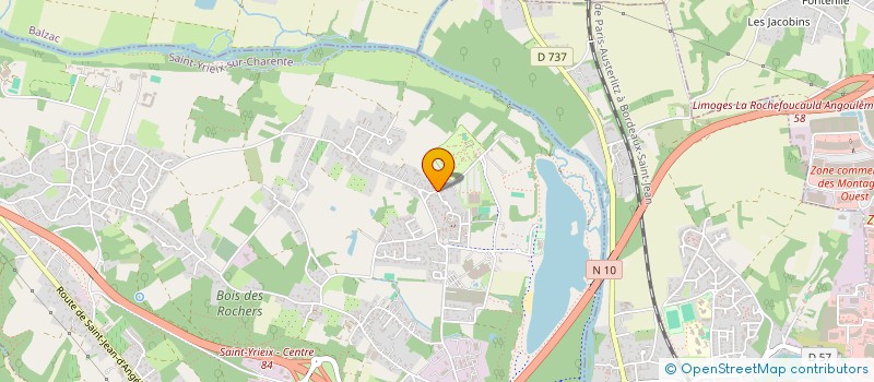 localisation de l'entreprise SCI LMG à SAINT-YRIEIX-SUR-CHARENTE