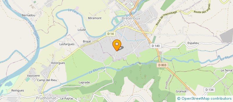 localisation de l'entreprise SCI LMGG  SAINT-MICHEL-LOUBEJOU