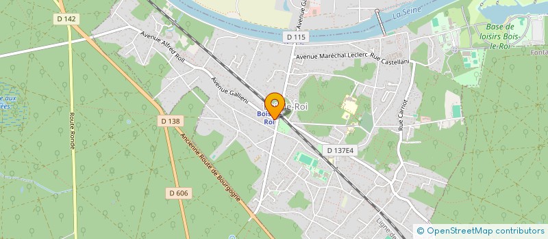 localisation de l'entreprise SCI LMH  BOIS-LE-ROI