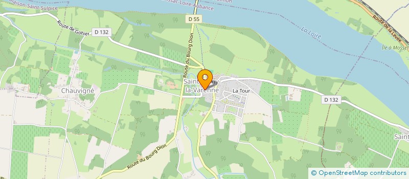 localisation de l'entreprise SCI LMINVEST à BRISSAC LOIRE AUBANCE