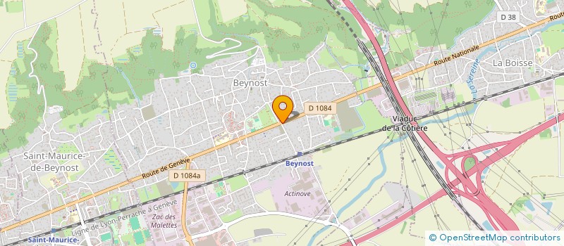 localisation de l'entreprise SCI LMJ à BEYNOST