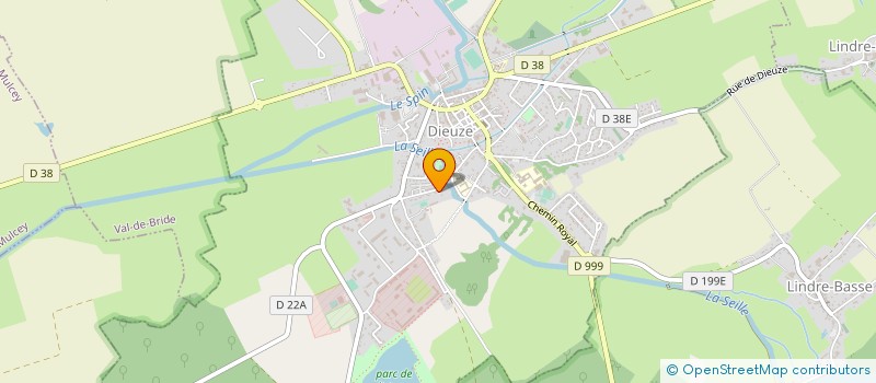 localisation de l'entreprise SCI LMJ à DIEUZE