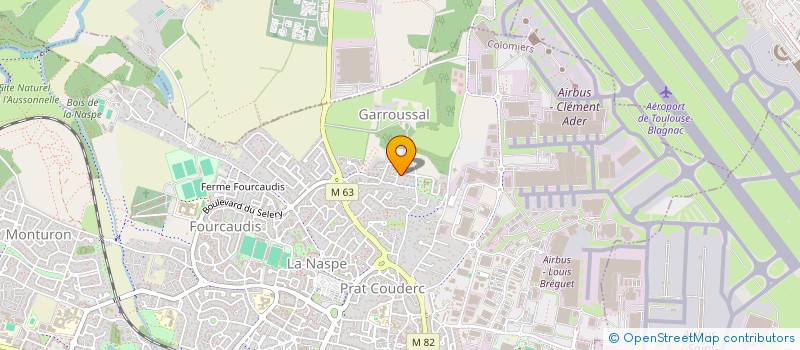 localisation de l'entreprise SCI LMJ à COLOMIERS