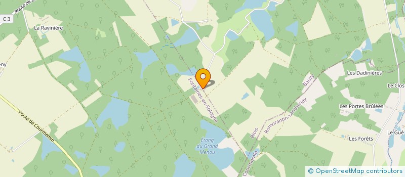 localisation de l'entreprise SCI LMJ  FONTAINES-EN-SOLOGNE