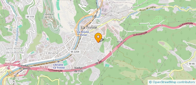 localisation de l'entreprise SCI LMJPC à LA TRINITE