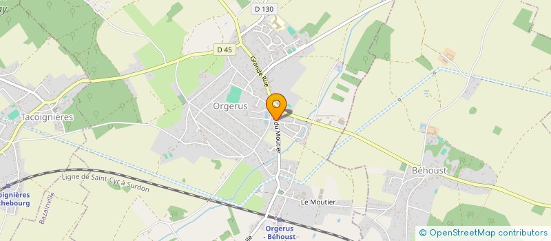 localisation de l'entreprise SCI LMJS  BEHOUST