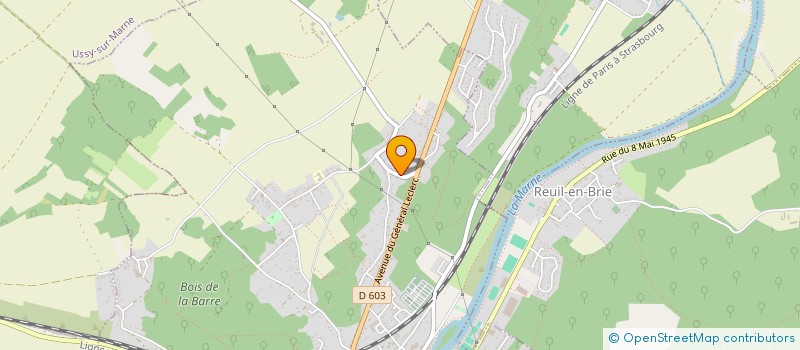 localisation de l'entreprise SCI LMJS  LA FERTE-SOUS-JOUARRE