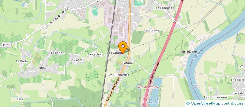 localisation de l'entreprise SCI LMK  SAINT-GEORGES-DE-RENEINS