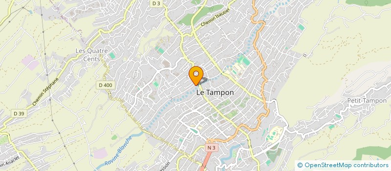localisation de l'entreprise SCI LML  LE TAMPON