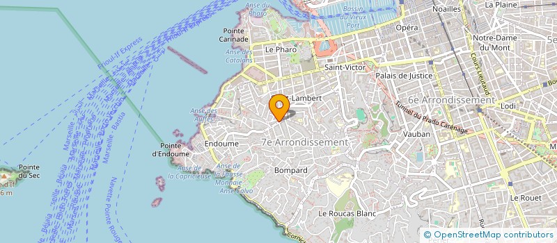 localisation de l'entreprise SCI LML à MARSEILLE