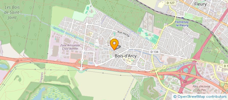 localisation de l'entreprise SCI LMLAC  BOIS-D'ARCY