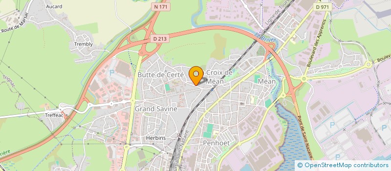 localisation de l'entreprise SCI LMLC  TRIGNAC