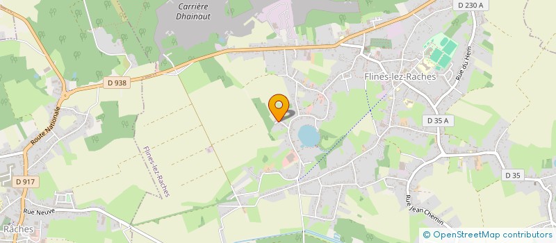 localisation de l'entreprise SCI LMLETIENNE  FLINES-LEZ-RACHES