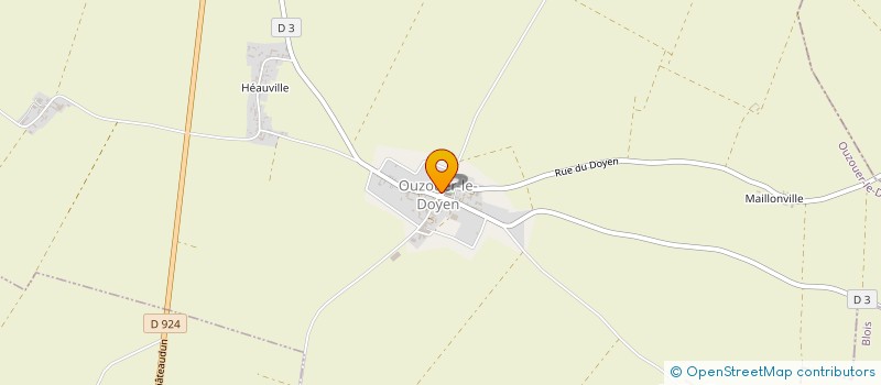 localisation de l'entreprise SCI LMLV  BEAUCE LA ROMAINE