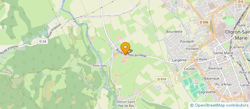 localisation de l'entreprise SCI LMN  OLORON-SAINTE-MARIE