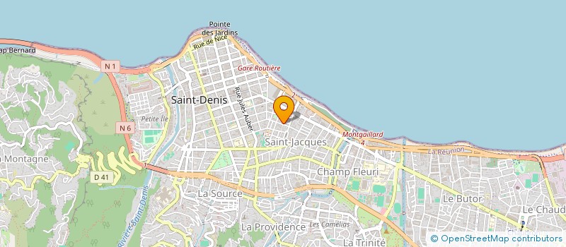 localisation de l'entreprise SCI LMN à SAINT-DENIS