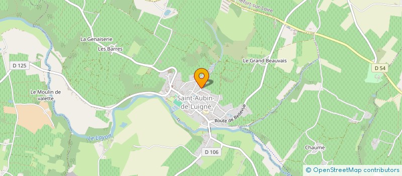 localisation de l'entreprise SCI LMN  VAL-DU-LAYON