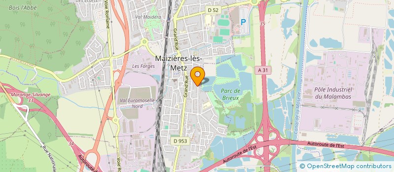 localisation de l'entreprise SCI LMN  MAIZIERES-LES-METZ