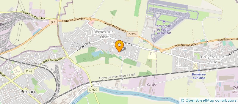 localisation de l'entreprise SCI LMNC  BERNES-SUR-OISE