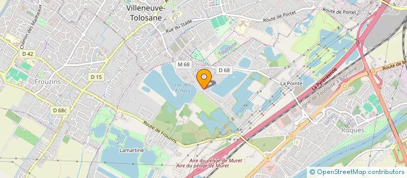 localisation de l'entreprise SCI LMNER  ROQUES