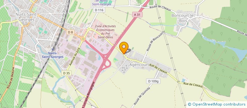 localisation de l'entreprise SCI LMP  AGENCOURT