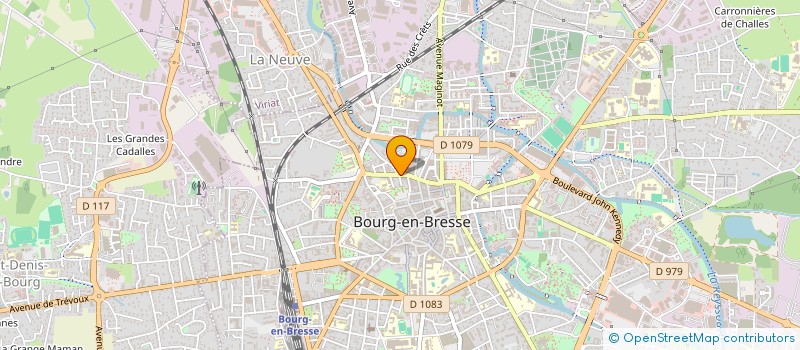 localisation de l'entreprise SCI LMPS à BOURG-EN-BRESSE