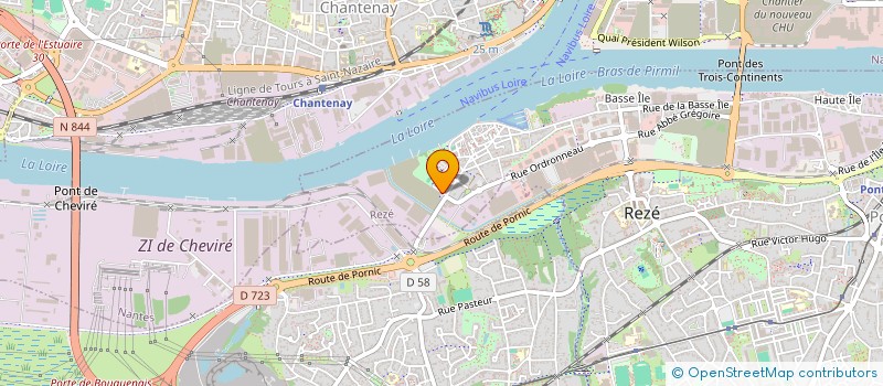 localisation de l'entreprise SCI LMR SUD  REZE