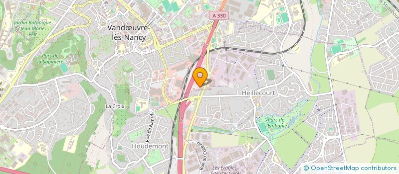 localisation de l'entreprise SCI LMRM  VANDUVRE-LES-NANCY