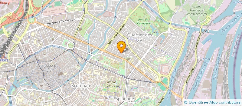 localisation de l'entreprise SCI LMS  STRASBOURG