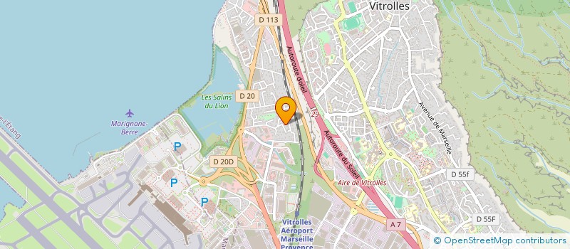 localisation de l'entreprise SCI LMS à VITROLLES