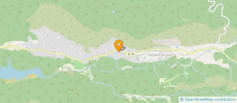 localisation de l'entreprise SCI LMS  VAUVENARGUES