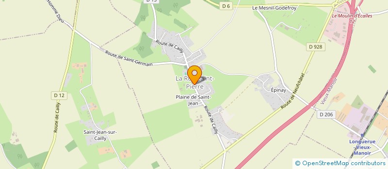 localisation de l'entreprise SCI LMT  SAINT-ANDRE-SUR-CAILLY