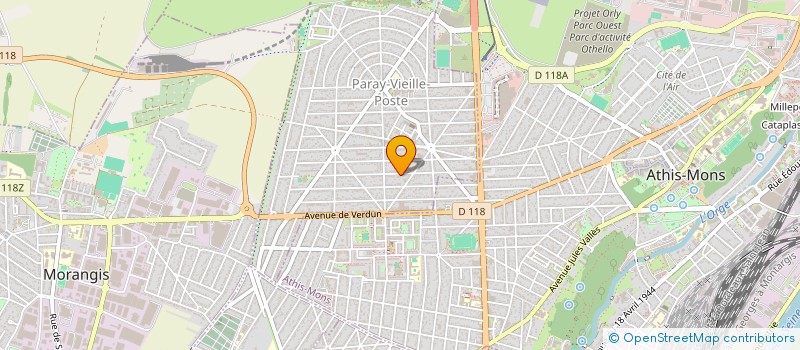 localisation de l'entreprise SCI LMTC INVESTISSEMENT à PARAY-VIEILLE-POSTE