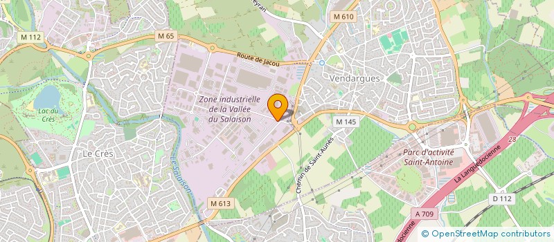 localisation de l'entreprise SCI LMTJV2 à VENDARGUES