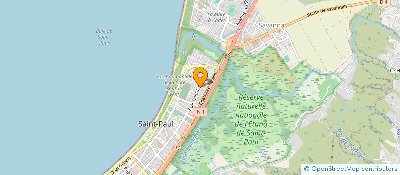 localisation de l'entreprise SCI LMV à SAINT-PAUL